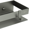 Полка для душа прямая LEMARK SHELF LINE 300 мм графит 9776051